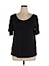 Maurices Black Short Sleeve Top Size XL - photo 1