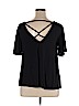 Maurices Black Short Sleeve Top Size XL - photo 2