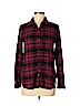 American Eagle Outfitters Red Long Sleeve Button-Down Shirt Size S - photo 1