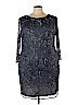 Pisarro Nights 100% Rayon Blue Cocktail Dress Size 24 - photo 1