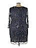 Pisarro Nights 100% Rayon Blue Cocktail Dress Size 24 - photo 2