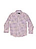 Carter's 100% Cotton White Long Sleeve Button-Down Shirt Size 4 - photo 1