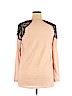 Bar III Pink Long Sleeve Top Size XL - photo 2