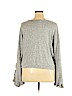 Free Press Gray Pullover Sweater Size XL - photo 2