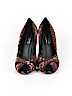 Donald J Pliner Brown Heels Size 9 1/2 - photo 2