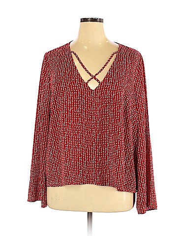 Forever 21 Plus Long Sleeve Blouse (view 1)
