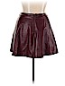 Lulu's Burgundy Faux Leather Skirt Size XL - photo 2