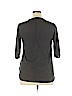 Assorted Brands Gray 3/4 Sleeve Top Size XL - photo 2
