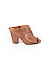 Nicole Brown Mule/Clog Size 9 - photo 1