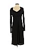 W by Worth 100% Silk Black Casual Dress Size 4 - photo 1
