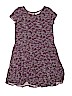 Old Navy 100% Rayon Print Purple Dress Size 8 - photo 1