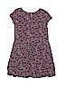Old Navy 100% Rayon Print Purple Dress Size 8 - photo 2