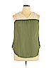 Self Esteem Green Short Sleeve Blouse Size XL - photo 1