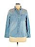 Mudd 100% Cotton Blue Long Sleeve Button-Down Shirt Size XL - photo 1