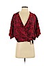 The Kooples Sport Red Short Sleeve Blouse Size XS (1) - photo 1