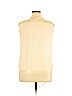 Lapis 100% Polyester Ivory Short Sleeve Blouse Size XL - photo 2