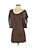 Theory 100% Modal Brown Sleeveless Top Size S - photo 1