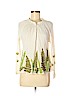 Ranna Gill 100% Cotton Ivory Long Sleeve Top Size S - photo 1