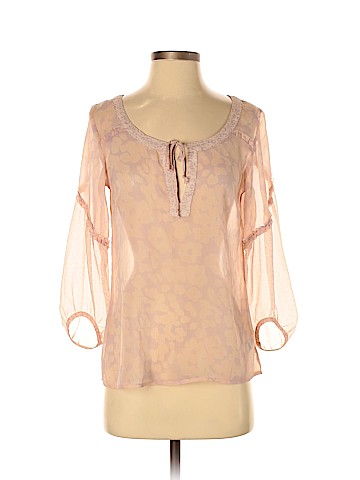 American Eagle Outfitters Long Sleeve Blouse (view 1)