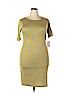 Lularoe Yellow Casual Dress Size 2X - photo 1