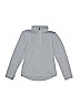 Wes & Willy 100% Polyester Solid Gray Track Jacket Size 6 - photo 1