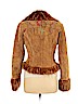 XOXO 100% Leather Tan Leather Jacket Size M - photo 2