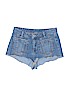 BCBGMAXAZRIA Blue Denim Shorts Size 27 waist - photo 1