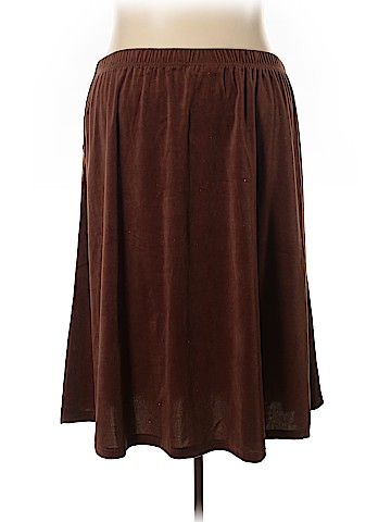 Woman Within Casual Skirt (view 2)