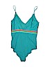 Aerie Teal One Piece Swimsuit Size XL - photo 2