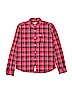 Abercrombie 100% Cotton Pink Long Sleeve Button-Down Shirt Size 16 - photo 1