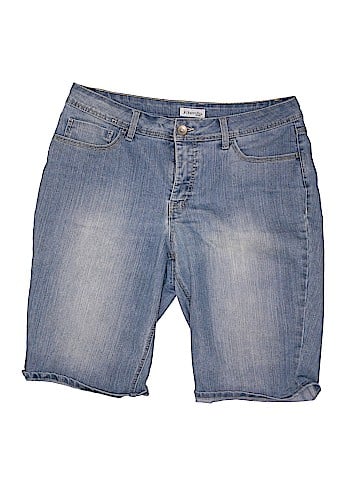 St. John's Bay Denim Shorts (view 1)