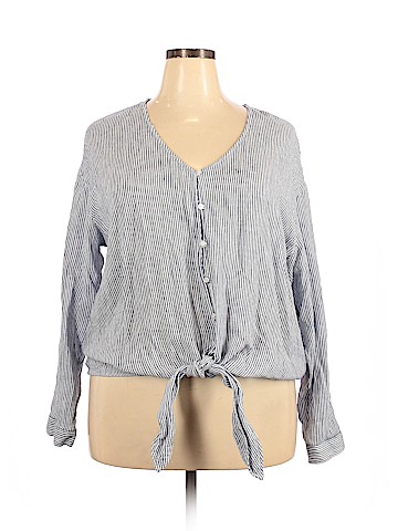 Caslon Long Sleeve Button-Down Shirt (view 1)