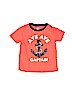 Carter's 100% Cotton Orange Short Sleeve T-Shirt 12-18 MO / 18 MO - photo 1