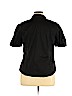 Merona 100% Cotton Black Short Sleeve Button-Down Shirt Size 16 - photo 2