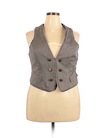 New York & Company Tuxedo Vest (view 1)