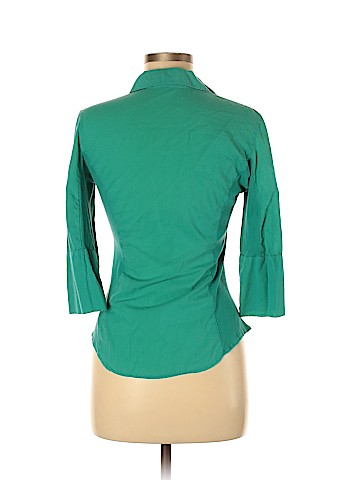 James Perse 3/4 Sleeve Button-Down Shirt (view 2)