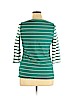 Merona Teal 3/4 Sleeve T-Shirt Size XL - photo 2