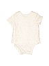 Baby Gap 100% Cotton White Short Sleeve Onesie Size 12-18 mo - photo 2