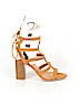 Charlotte Russe Tan Sandals Size 6 - photo 1