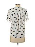 Joie 100% Polyester White Short Sleeve Blouse Size XS - photo 2