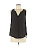 Lush 100% Polyester Black Sleeveless Blouse Size M - photo 1