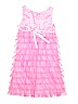 Pretty 100% Polyester Pink Special Occasion Dress Size 6X - photo 2