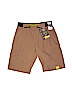 Lee 100% Polyester Tan Cargo Shorts Size 12 - photo 1