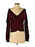 Charlotte Russe 100% Acrylic Burgundy Pullover Sweater Size S - photo 1