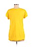 Theory Yellow Short Sleeve Button-Down Shirt Size M - photo 2