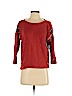 Madewell 100% Cotton Red Long Sleeve T-Shirt Size XS - photo 1