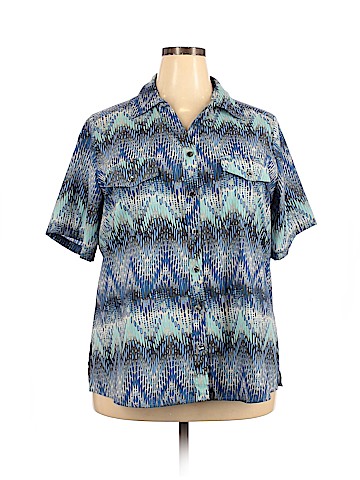 Elementz Short Sleeve Button-Down Shirt (view 1)