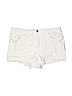 Refuge White Denim Shorts Size 14 - photo 1