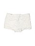 Refuge White Denim Shorts Size 14 - photo 2