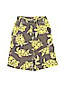 Carter's 100% Cotton Print Yellow Cargo Shorts Size 5 - photo 1
